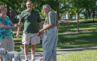 masonic village residents talking