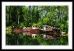 Masonic Village at Dallas resident's photo of two boats anchored at the edge of water.