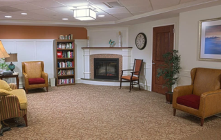 Common area in Transitional Care Unit