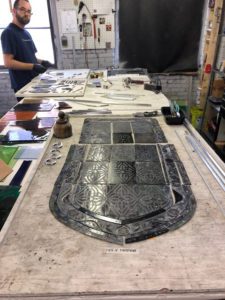Stained glass repair
