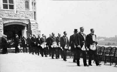 Grand Lodge Officers at Masonic Village