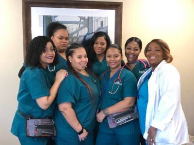 Prism nursing students who worked with Masonic Village at Warminster