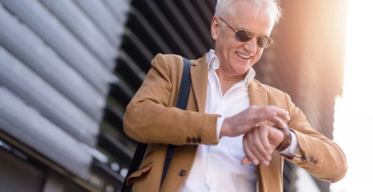 Man Checking Watch