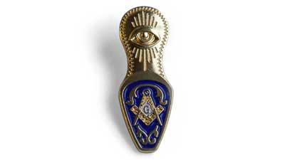 Blue Slipper Pin