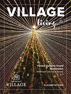 Masonic Village Elizabethtown Village Living Cover featuring a Christmas Tree
