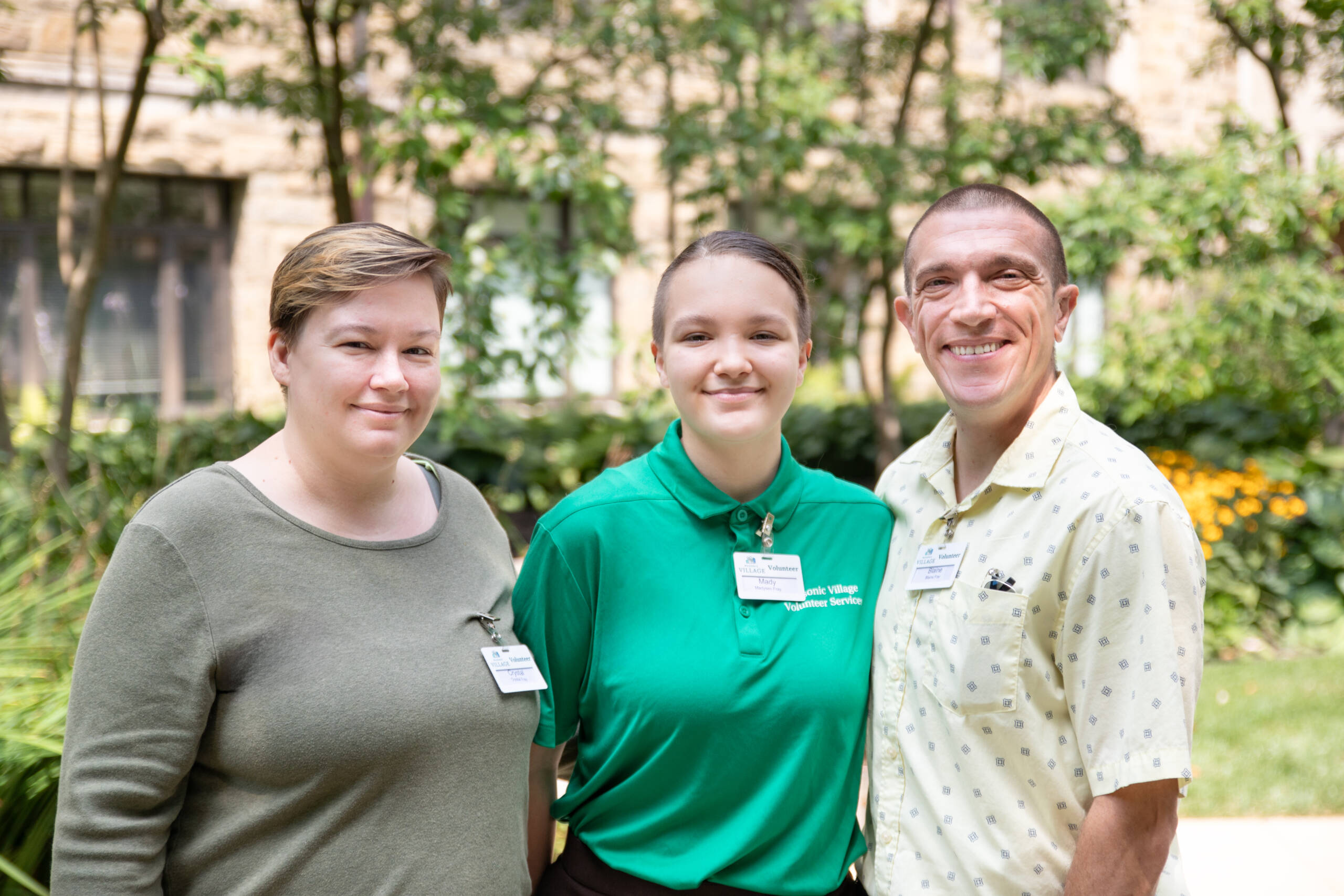 Crystal, Mady and Blaine Fray